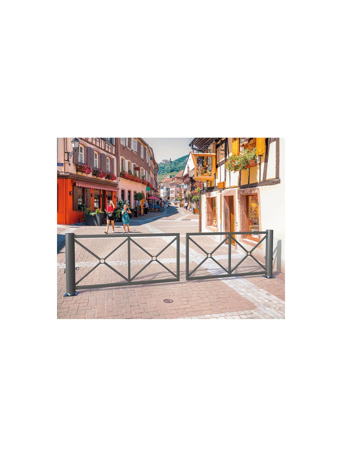 BARRIÈRE TOURNANTE D ACCÈS LUNAC
BARRIÈRE DÉCORATIVE DE SÉCURITÉ POUR MAIRIE ET COLLECTIVITÉ