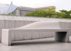 BANC VAGUE BÉTON
MOBILIER URBAIN DESIGN VILLE ET COLLECTIVITÉ