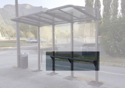 ASSIS DEBOUT POUR STATION BUS LANO