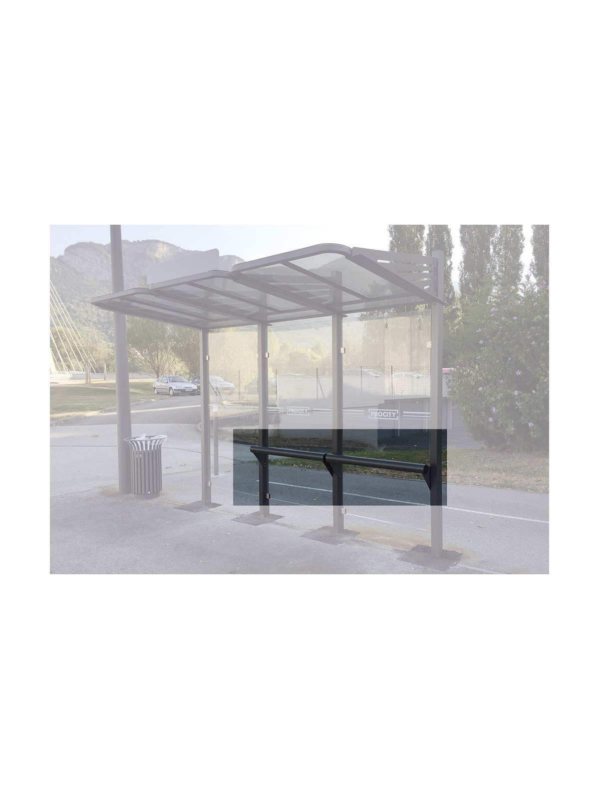 ASSIS DEBOUT POUR STATION BUS LANO