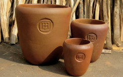 LOT DE 3 POTS MEIKO