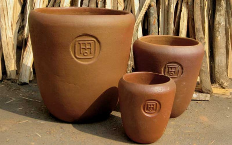 LOT DE 3 POTS MEIKO