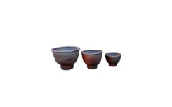 LOT DE 3 COUPES SEIKA