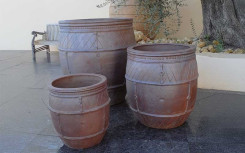 LOT DE 3 JARRES MEAS