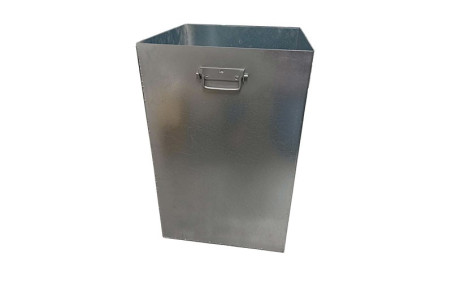 SEAU ACIER CORBEILLE BURETA