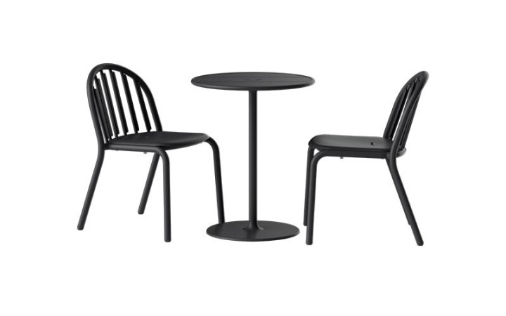 CHAISES EN ALUMINIUM KAWAI POUR JARDIN EXTERIEUR
LOT DE DEUX CHAISE DESIGN ET MODERNE POUR TERRASSE