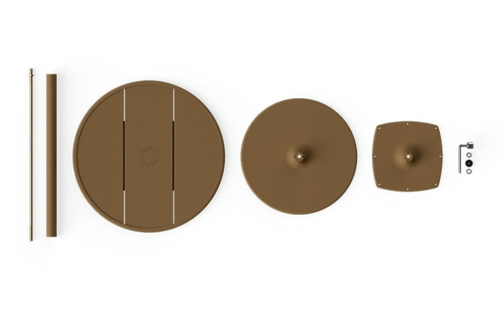 TABLE BISTRO RONDE FRED EN ALUMINIUM Ø60 mm
TABLE DE JARDIN DESIGN POUR TERRASSE OU BORD DE PISCINE