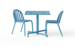 TABLE EXTÉRIEUR PLIANTE CARRÉE FRED POUR ESPACE PROFESSIONNEL
TABLE PLIABLE D'APPOINT MODERNE POUR INTÉRIEUR ET EXTÉRIEUR