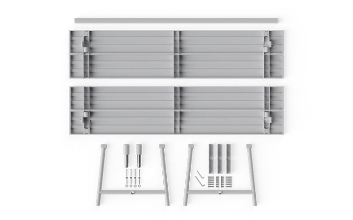 TABLE DE PIQUE NIQUE RECTANGULAIRE DESIGN FRED POUR JARDIN ET TERRASSE
TABLE MODERNE PLIANTE EN ALUMINIUM