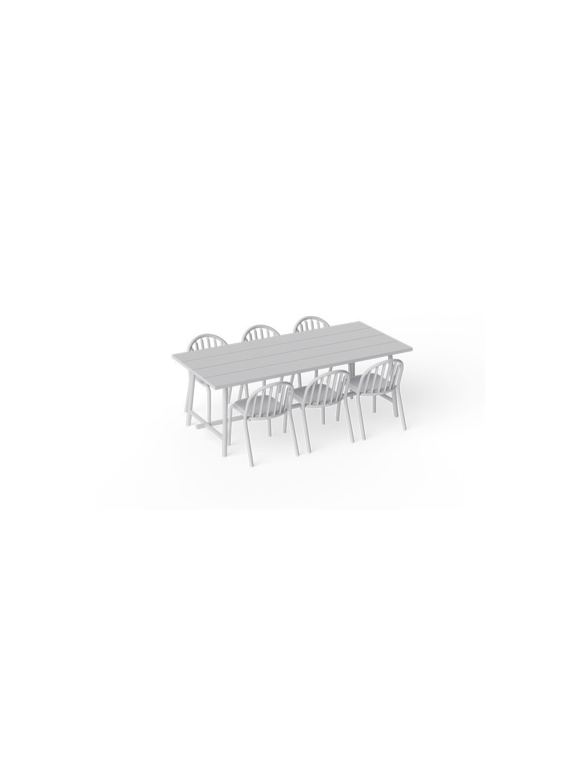 TABLE DE PIQUE NIQUE RECTANGULAIRE DESIGN FRED POUR JARDIN ET TERRASSE
TABLE MODERNE PLIANTE EN ALUMINIUM