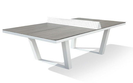 TABLE DE PING PONG EXTÉRIEUR AMBRE PLATEAU HPL IMITATION BOIS
TABLE DE TENNIS DE TABLE MODERNE POUR ENTREPRISE ET PROFESSIONNEL