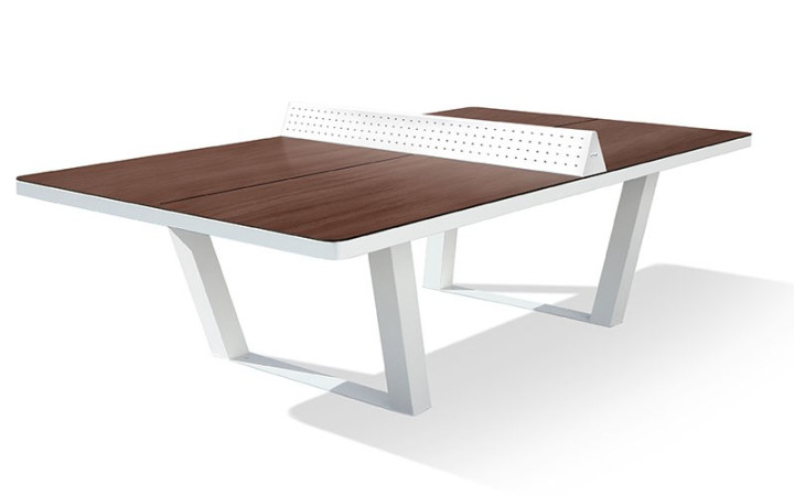 TABLE DE PING PONG EXTÉRIEUR AMBRE PLATEAU HPL IMITATION BOIS
TABLE DE TENNIS DE TABLE MODERNE POUR ENTREPRISE ET PROFESSIONNEL