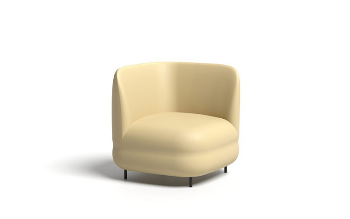 FAUTEUIL ANGLE AVEC DOSSIER VISTAS MODERNE