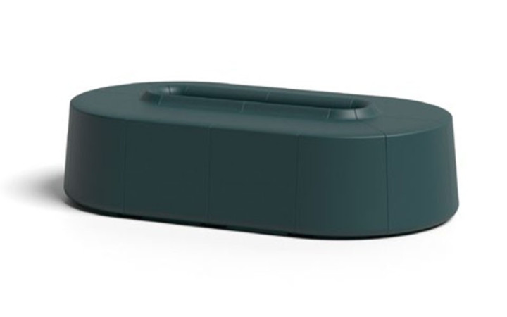 PACK N°2 SAREK - ASSISE OVALE CONVIVIALE DESIGN MODERNE POUR AÉROPORT, MUSÉE OU CENTRE COMMERCIAL