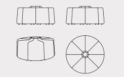PACK N°3 SAREK - ASSISE RONDE MODERNE ET ÉCOLOGIQUE
BANC DESIGN POUR ESPACE D'ACCUEIL