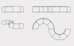 PACK N°4 SAREK - ASSISE SERPENTIN INTÉRIEUR EXTÉRIEUR
ESPACE DE RÉCEPTION CHIC ET MODERNE