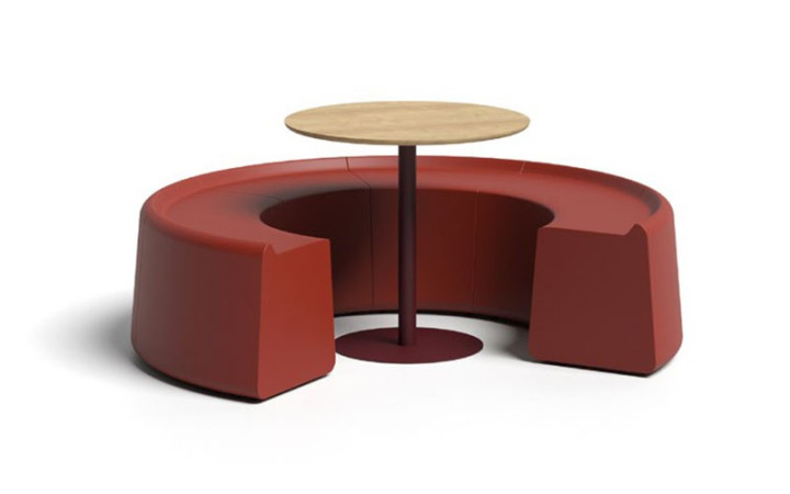 PACK N°5 SAREK - ASSISE AVEC TABLE DESIGN INTÉRIEUR - 
SIÈGE MODERNE POUR HÔTEL ET RESTAURANT