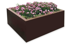 JARDINIÈRE GRANDE TAILLE GLORIA EN ACIER POUR ESPACE PUBLIC
POT DE FLEUR GÉANT MODERNE POUR FLEURISSEMENT URBAIN