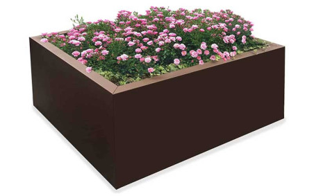 JARDINIÈRE GRANDE TAILLE GLORIA EN ACIER POUR ESPACE PUBLIC
POT DE FLEUR GÉANT MODERNE POUR FLEURISSEMENT URBAIN