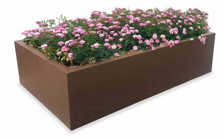 JARDINIÈRE RECTANGLE EN ACIER GLORIA GRANDE TAILLE
JARDINIÈRE URBAINE GÉANTE GLORIA POUR ESPACE PUBLIC EXTÉRIEURE