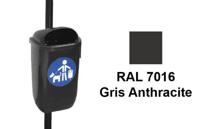 CORBEILLE DE PROPRETÉ 50 L PEHD