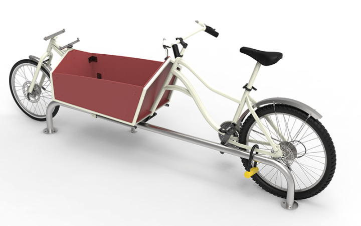 ARCEAU DE STATIONNEMENT POUR VÉLO CARGO
GARAGE VÉLO CARGO URBAIN POUR CENTRE VILLE
STATIONNEMENT VÉLO CARGO INOX