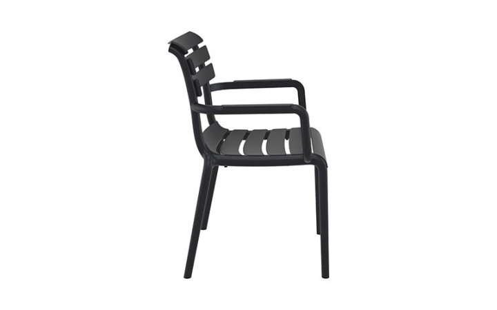 FAUTEUIL ALMA noir