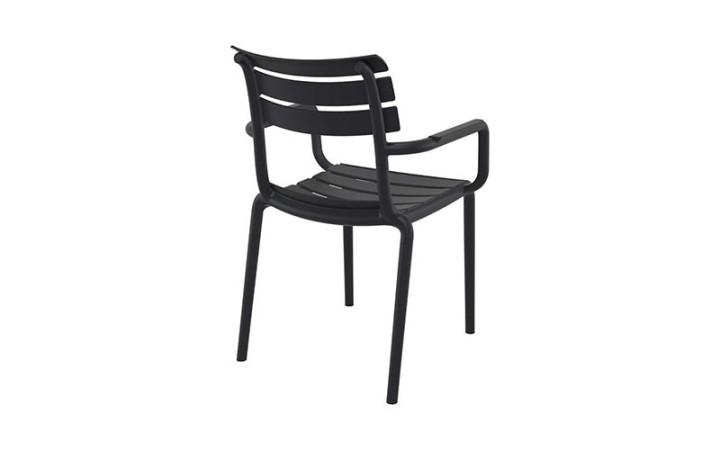 FAUTEUIL ALMA noir
