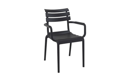 FAUTEUIL ALMA noir