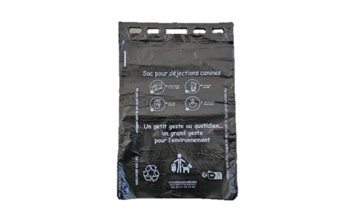 LOT 5000 SACHETS PEHD CONTRE DÉJECTION CANINE.
SAC PLASTIQUE ET SACHETS POUR DISTRIBUTEUR HYGIÈNE CANINE