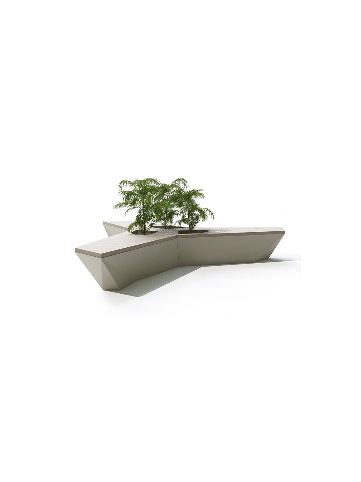 Option kit de fixation pour lier 3 banc extérieur design FAZ