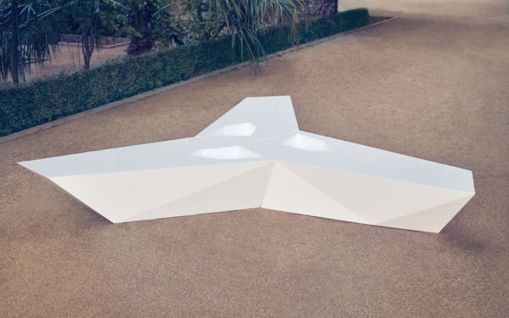 Option kit de fixation pour lier 3 banc extérieur design FAZ