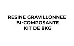 RESINE GRAVILLONNEE BI-COMPOSANTE