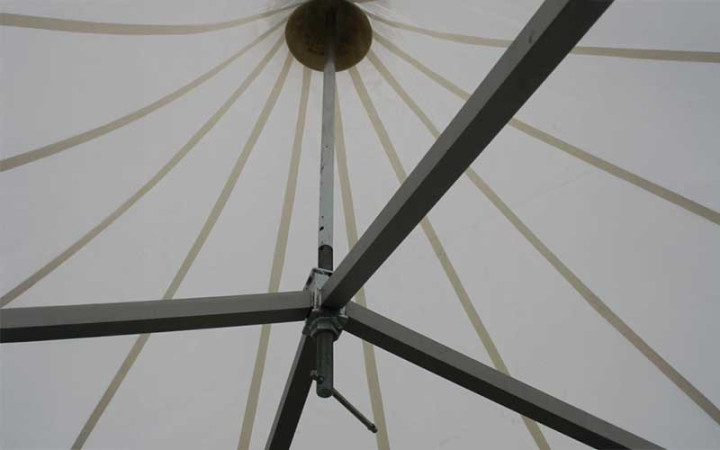 TENTE PAGODE EN ALU TRIGANO POUR PROFESSIONNEL
TENTE DE RÉCEPTION 4 x 4 mm ESPACE EXTÉRIEUR