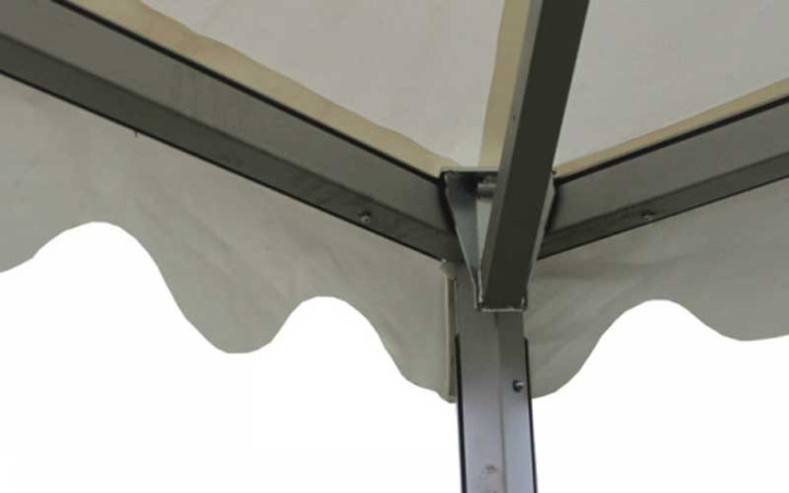 TENTE PAGODE EN ALU TRIGANO POUR PROFESSIONNEL
TENTE DE RÉCEPTION 4 x 4 mm ESPACE EXTÉRIEUR