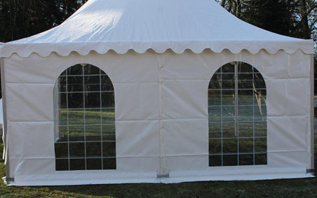 FENÊTRE ITALIENNE 4 m POUR TENTE DE RÉCEPTION PAGODE DE TRIGANO
PAROI POUR TENTE DE RÉCEPTION 4 x 4 m DE CHEZ TRIGANO