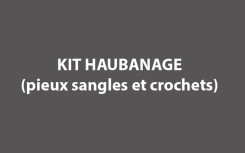 KIT D'HAUBANAGE OPTION TENTE DE PAGODE POUR RÉCEPTION D ÉVÈNEMENT PROFESSIONNEL