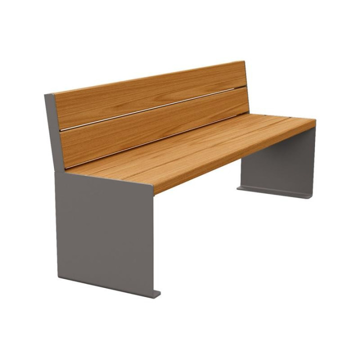 BANC EXTÉRIEUR DESIGN ELITE ACIER / BOIS
BANC URBAIN POUR PARC EXTÉRIEUR
BANC MODULABLE ELITE
