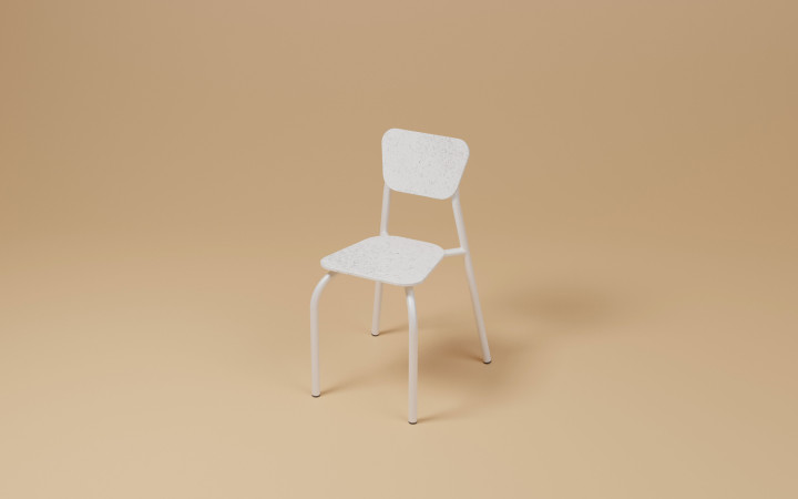 CHAISE ENFANT MAHAUT BLANCHE