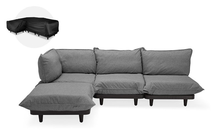 SALON DE JARDIN PALETTI PACK L MODERNE POUR TERRASSE DE JARDIN OU COURS EXTÉRIEUR D’HÔTEL ET RESTAURANT