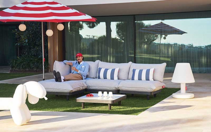 SALON DE JARDIN PALETTI PACK L MODERNE POUR TERRASSE DE JARDIN OU COURS EXTÉRIEUR D’HÔTEL ET RESTAURANT