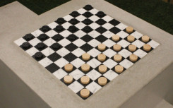 TABLE BANC DE DAMES BETON NATUREL