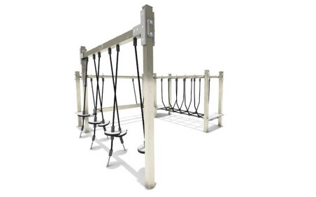 MODULE CORDE ET ÉQUILIBRE POUR ENFANT
PARCOURS D'ÉQUILIBRE ET DE MOTRICITÉ POUR ENFANT