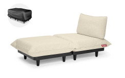 BAIN DE SOLEIL MODERNE PALETTI POUR JARDIN, TERRASSE ET BORD DE PISCINE
TRANSAT DESIGN POUR ESPACE DE REPOS EXTÉRIEUR