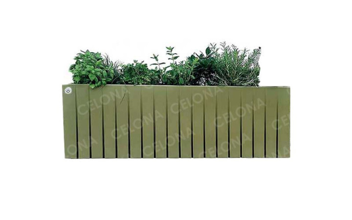 JARDINIÈRE PÉDAGOGIQUE RECTANGULAIRE OSLO 
JARDINIÈRE POUR ÉCOLE, CENTRE DE LOISIR OU COPROPRIÉTÉ