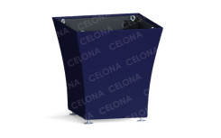 POT EXTERIEUR VOGUE CARRE MODERNE 
JARDINIÈRE CARRÉ DESIGN EN POLYÉTHYLÈNE PROFESSIONNEL ET COLLECTIVITÉ