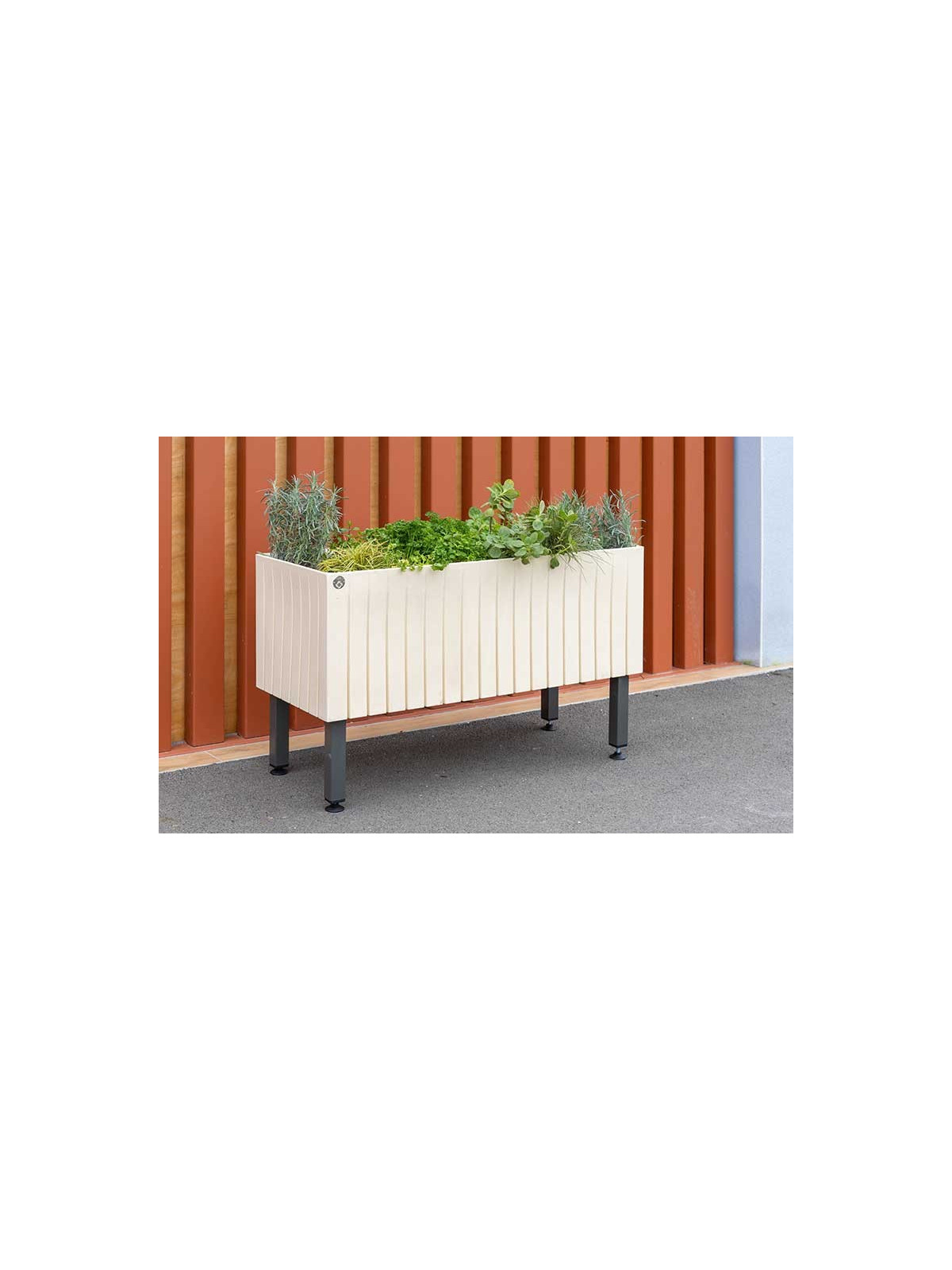 JARDINIÈRE PÉDAGOGIQUE RECTANGULAIRE OSLO 
JARDINIÈRE POUR ÉCOLE, CENTRE DE LOISIR OU COPROPRIÉTÉ