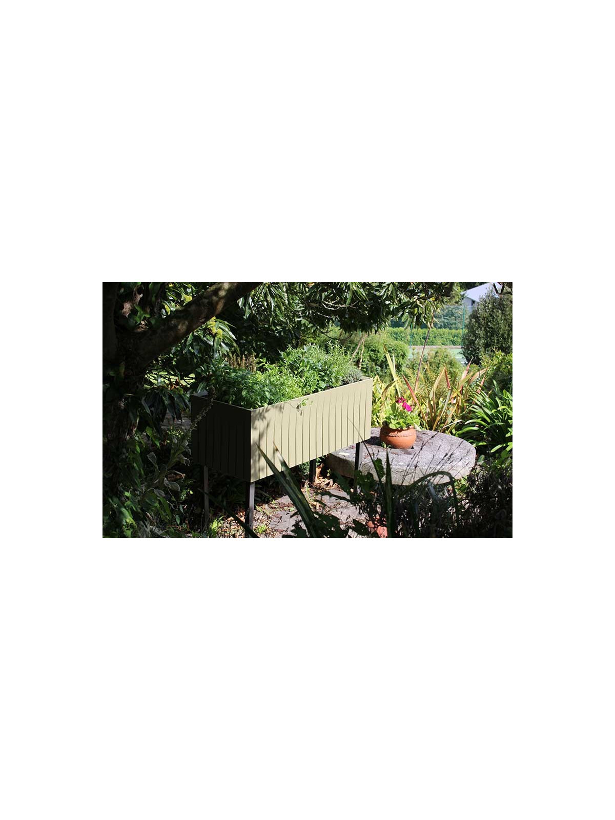 JARDINIÈRE PÉDAGOGIQUE RECTANGULAIRE OSLO 
JARDINIÈRE POUR ÉCOLE, CENTRE DE LOISIR OU COPROPRIÉTÉ