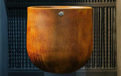 JARDINIERE LUNE EFFET CORTEN