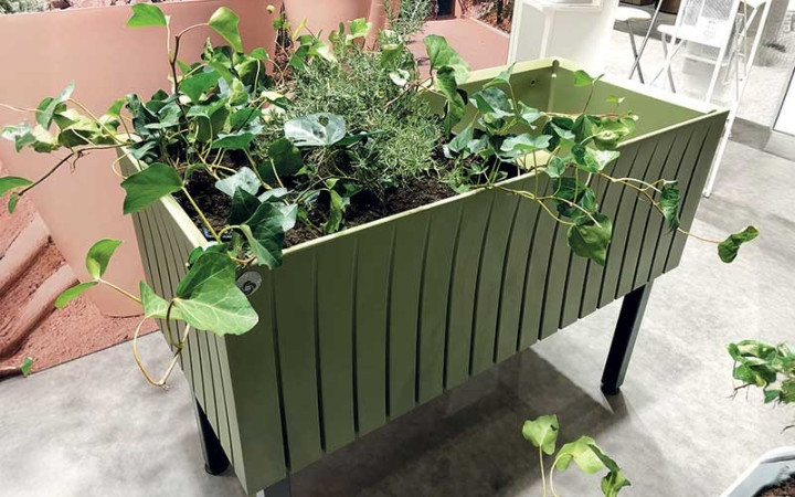 JARDINIÈRE PÉDAGOGIQUE RECTANGULAIRE OSLO 
JARDINIÈRE POUR ÉCOLE, CENTRE DE LOISIR OU COPROPRIÉTÉ